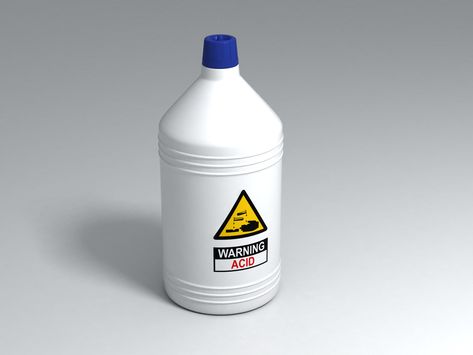 Muriatic acid is one of those chemicals that sounds scary, but can easily be a DIY fan's best friend. This acid is regularly used to etch glass, prep masonry for paint, restore surface appearances in basements, and also fight mildew. However, it's a pretty strong chemical that can easily cause burns and damage if left as a spill. That's why knowing how to neutralize it is so important. Dawn Quotes, Muriatic Acid, Crushed Limestone, Acid Attack, Magnesium Carbonate, Mold Remediation, Diy Fan, Diy Flooring, Board And Batten