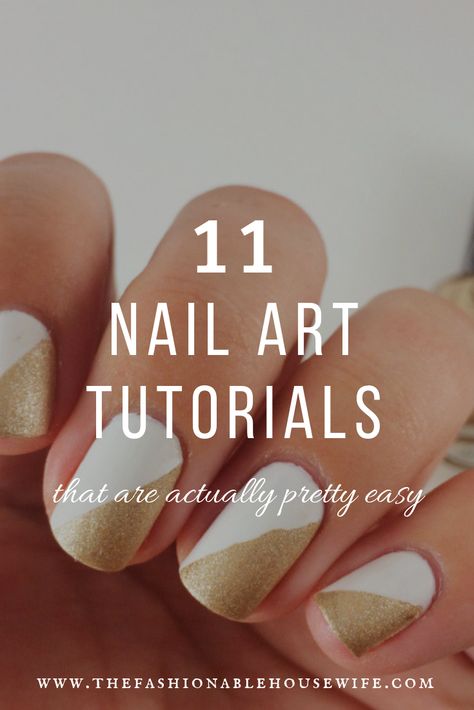 Easy Diy Nails For Beginners, Simple Nail Art How To, Short Nail Designs Beginner, Gel Nail Art Beginners, How To Do Your Own Nail Designs, Easy Home Nail Art, Easy Nail Designs To Do At Home Simple, Easy Nail Art How To, Easy Gel Nail Polish Designs