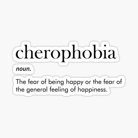 Fear Of Emotions, Fear Of Happiness, Types Of Fears, Weird Fears, Phobia Words, Fear Of Water, Ink October, Poetry Ideas, Words That Describe Me