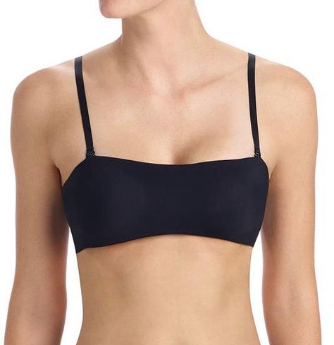 How to Find the Smoothest, Most Flattering T-Shirt Bra for Your Unique Shape | Slimmer figures could choose a molded bra, as foam cups provide shaping and opacity without added bulk. Click here to see more bra suggestions!#realsimple #fashion #fashiontips #womensfashion Lower Back Dimples, Best Strapless Bra, Back Dimples, Healthy Book, Small Bra, Most Comfortable Bra, Wireless Bras, Foam Cups, Comfortable Bras