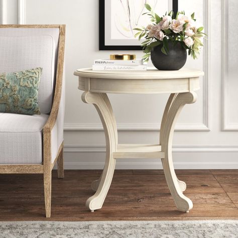 Kelly Clarkson Home Cheri End Table with Storage & Reviews | Wayfair End Table Wood, Tall End Tables, Kelly Clarkson Home, Wayfair Furniture, Living Room End Tables, Table Ronde, Wood End Tables, Rustic Farmhouse Style, End Tables With Storage