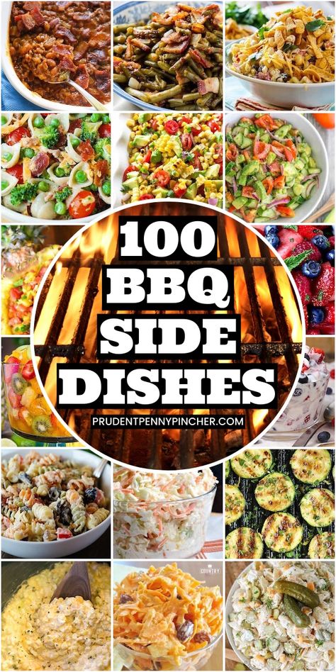 These mouthwatering BBQ side dishes will pair wonderfully with your summer grilling recipes. From summer salads to grilled veggies, there are plenty of summer side dish recipes to choose from. There are summer recipes for baked beans, cole slaw, potato salad, pasta salad, fruit salad and much more! These side dishes are perfect for a crowd including BBQ parties, cookouts, summer potlucks and more. Grilling Burgers, Grilling Steak, Summer Side Dishes Recipes, Burger Chicken, Steak Burger, Barbecue Sides, Barbecue Side Dishes, Bbq Parties, Grilling Recipes Sides