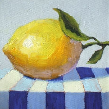 Lemon Oil Pastel Drawing, Paintings Of Lemons, Food Oil Pastel, Oil Pastel Lemon, Oil Pastel Fruit, Drawing Lemon, Lemon Oil Painting, Lemons Painting, Fruit Paintings