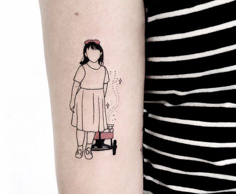 Matilda Tattoo, Illusion Tattoo, Optical Illusion Tattoos, Illusion Tattoos, Optical Illusion Tattoo, Harry Styles Tattoos, Hand Tattoos For Girls, Movie Tattoo, Lyric Tattoos