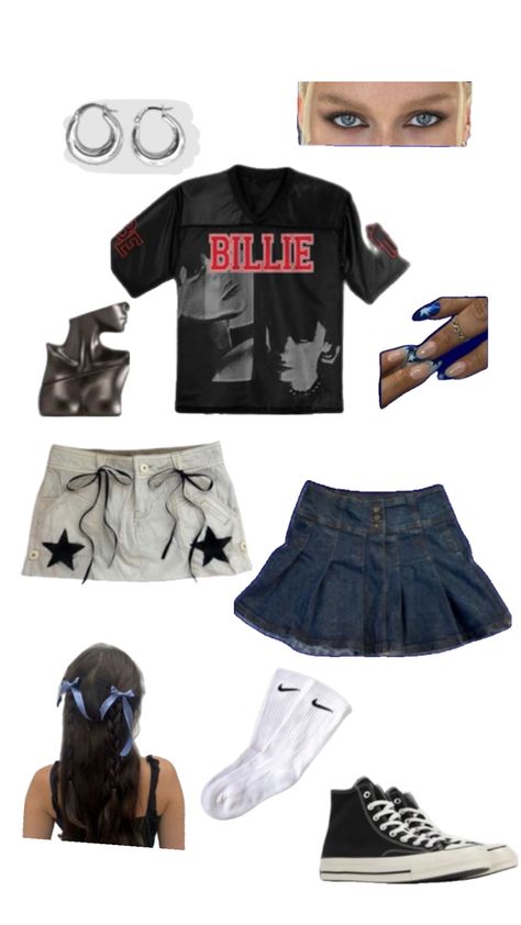 Billie Eilish Hit Me Hard And Soft Tour Outfit Ideas, Billie Eilish Hmhas Concert Outfits, Billie Eilish Hit Me Hard And Soft Concert Outfit Ideas, Hmhas Concert Fit, Hmhas Tour Fit Ideas, Billie Inspired Outfit, Hit Me Hard And Soft Billie Eilish Outfit Ideas, Hit Me Hard And Soft Billie Eilish Outfits, Billie Eilish Jersey Outfit