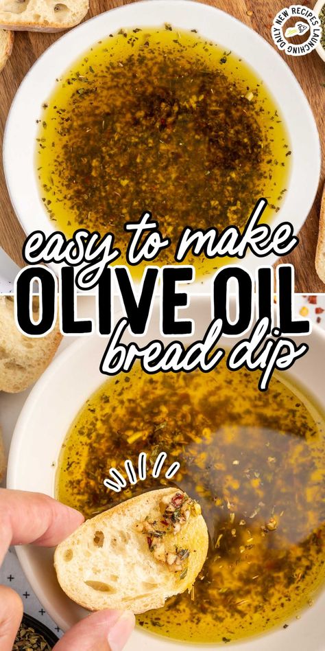 Our olive oil bread dip is an easy appetizer featuring a blend of olive oil, fresh garlic, herbs, and balsamic vinegar, creating a flavorful dip that pairs perfectly with crusty bread. Bread Dipping Sauce, Olive Oil Bread Dip, Oil Bread Dip, Bread Dips Recipes, Bread Dipping Oil Recipe, Dipping Oil Recipe, Olive Oil Dip For Bread, Beer Bread Easy, Olive Oil Dip