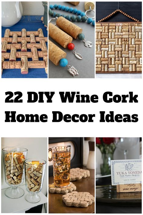 Are you a wine lover with a collection of corks piling up? It’s time to uncork your creativity and discover the endless… Recycled Wine Corks Craft Ideas, Sustainable Decorations, Wine Cork Candle Holder, Wine Cork Table, Wine Cork Monogram, Wine Cork Birdhouse, Cork Garland, Wine Cork Candle, Cork Candle