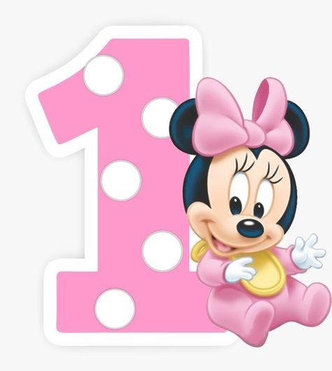 Mini Mouse 1st Birthday, Minnie Mouse Printables, Minnie Invitations, Minnie Mouse Stickers, Minnie Mouse Cake Topper, Minnie Mouse Birthday Party Decorations, Minnie Mouse Birthday Decorations, Minnie Mouse Birthday Cakes, Mickey Mouse Images