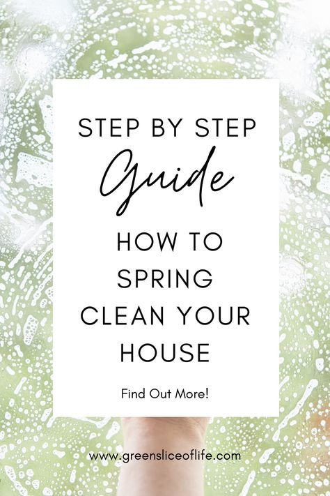 How To Spring Clean Your House, Spring Cleaning Aesthetic, Cleaning Room Hacks, Clean Organization, Spring Cleaning Schedules, Household Cleaning Schedule, Cleaning Your House, Spring Clean Up, Nontoxic Cleaning