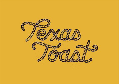 A wordmark for a band, handdrawn with western flair and made out of rope. Designed by @imaginethewind Maggie Panetta, Minnesota designer. #western #design #wordmark #handlettering #lettering #rope #logodesign Rope Font Tattoo, Rope Letters Font, Western Hand Lettering, Rope Font Alphabet, Texas Logo Design, Rope Logo Design, Western Words, Rope Lettering, Western Lettering