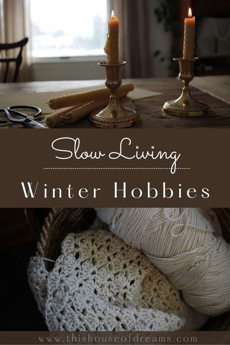 Winter Hobbies, Winter Hygge, Home Inspo Living Room, Happy Homemaking, Home Inspo Cozy, Simple Living Lifestyle, Homesteading Skills, Living Vintage, Home Inspo