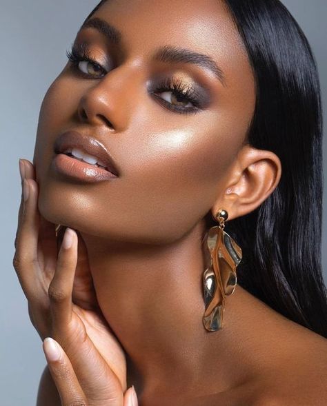 Black Wedding Makeup, Glam Glow, Best Wedding Makeup, Photoshoot Makeup, Beauty Photoshoot, Beauty Shoot, Foto Poses, Beauty Shots, Make Up Looks