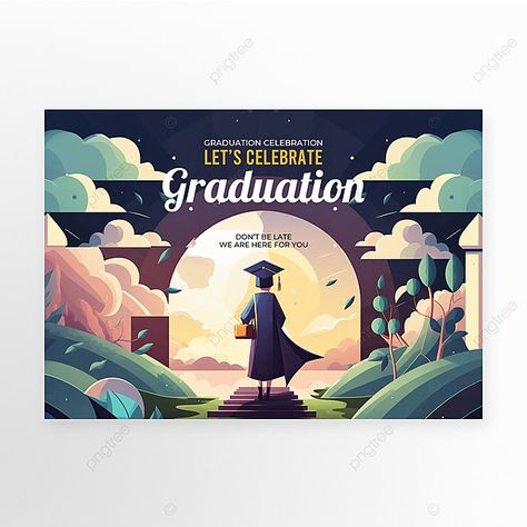 cartoon white cloud student back view graduation ceremony poster Graduation Canvas Ideas, Graduation Designs Ideas, Graduation Poster Design, Ad Poster Design, Graduation Poster Ideas, Graduation Posters, Graduation Canvas, Pubmat Ideas, Bed Fort