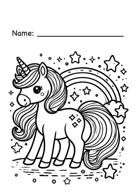 Magical Unicorn Coloring Page for Kids
 
 🎨 Free printable coloring page of a magical unicorn for kids to enjoy. Perfect for toddlers, preschoolers, and kindergarteners.
 
  #unicorn #coloringpage #kids #art #craft #printable Unicorn Outline, Unicorn Printables, Unicorn Coloring, Love Coloring Pages, Free Coloring Sheets, Colouring Page, Unicorn Colors, Coloring Sheets For Kids, Unicorn Coloring Pages