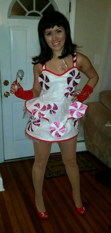 Katy Perry Peppermint Dress Costume Katy Perry Costume, Dress Costume, Costume Dress, Katy Perry, Peppermint, Craft Ideas, Take That