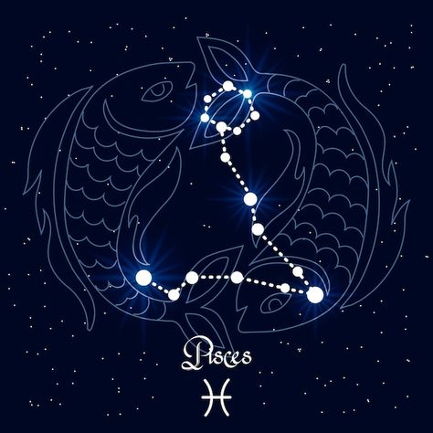 Pices Art, Pisces Constellation Art, Zodiac Constellation Art, About Pisces, Pieces Zodiac, Constellation Zodiac Signs, Cosmic Universe, Pisces Constellation, Constellation Art