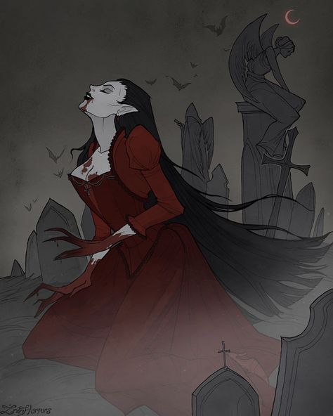 @irenhorrors on Instagram: “Day 12 of #mabsdrawlloweenclub is Vampire! 🦇💋 (Music: Castanets - You Are The Blood)” Abigail Larson, Vampire Drawings, Arte Indie, Vampire Aesthetic, Vampire Girls, Gothic Vampire, Vampire Art, Goth Art, Arte Sketchbook