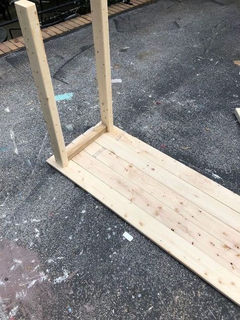 I recently started building simple, rustic farmhouse-style tables and wanted to build a sofa table. I had a design in mind - so I went to Home Depot for my wood. #diy #rustic #farmhosue #table #diyhomedecor Build A Sofa Table, Building A Farmhouse, Build A Sofa, Simple Sofa Table, Style Sofa Table, Farmhouse Sofa Table, Built In Sofa, Diy Console Table, Crate Table