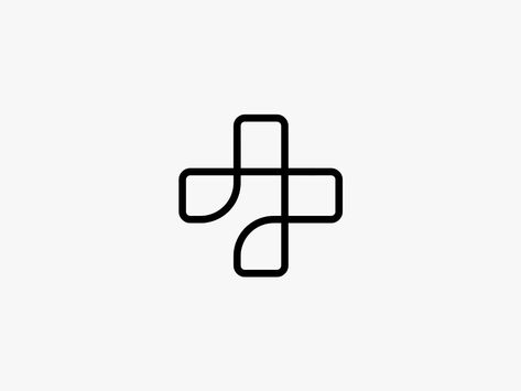 Cross - medical logo by José | Dribbble | Dribbble Medicine Logo, Hospital Logo, Logo Design Health, Clinic Logo, Healthcare Logo, Church Logo, Medical Logo Design, Medical Logo, Health Logo