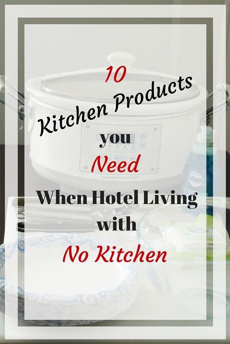 Living in a hotel for an extended stay or want to prep your own food while traveling? Here are my top 10 kitchen products to take on the road. http://www.realthekitchenandbeyond.com/10-products-you-need-when-hotel-living-with-no-kitchen/ Hotel Room Cooking, Chicken Coops And Runs, Hotel Room Hacks, Small Hotel Room, Living In A Hotel, Hotel Hacks, Vacation Meals, Hotel Living, Travel Snacks