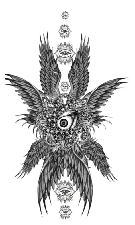 Thrones Angel Tattoo, Ophanim Tattoo, Throne Angel, Seraphim Angel Tattoo, Fenrir Tattoo, Horrible Tattoos, Seraph Angel, Master Tattoo, Cherub Tattoo