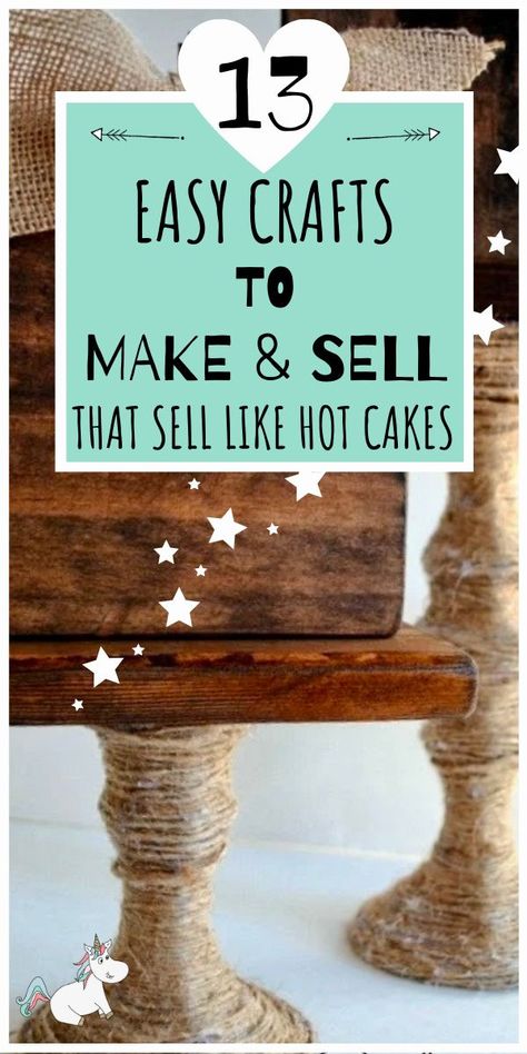 13 Stunning Crafts to make and Sell That Are Selling Like Hot Cakes Upcycling, Craft Fair Ideas To Sell, Selling Crafts Online, Profitable Crafts, Diy Projects To Make And Sell, Carpet Deodorizer, Easy Crafts To Sell, Diy Spring Crafts, Diy Valentine