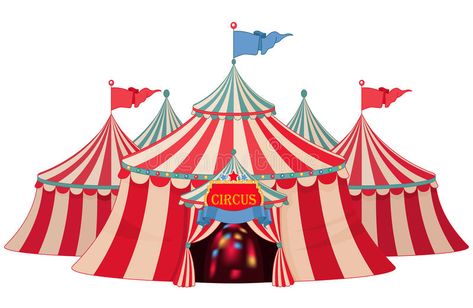 Circus. Illustration of a circus marquee , #Sponsored, #Illustration, #Circus, #marquee, #circus #ad Easy Christmas Crafts For Toddlers, Circus Illustration, All White Background, Old Circus, Park Party, Send In The Clowns, Circus Tent, Circus Art, Hollywood Party