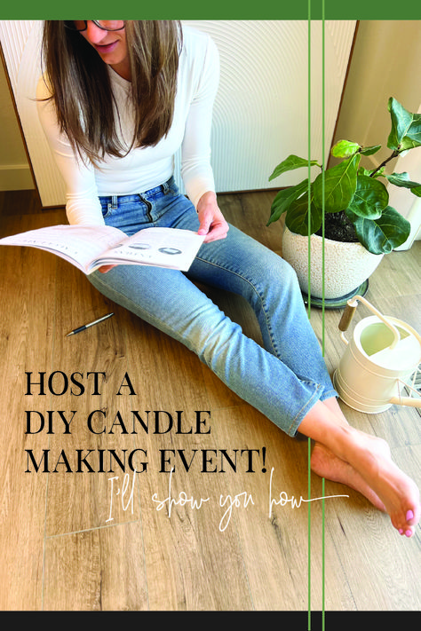 Looking for an unforgettable DIY experience for your event? I've got you. Grab your copy of my book to learn each step in the process of hosting a private candle making party! From signature scents to themed fragrances, you can make this party your own! #woodenwickcandles #soycandles #diyevent Candle Making Party Set Up, Candle Making Party Ideas, Candle Making Party, Candle Workshop, Diy Candle Making, Making Candles, Wooden Wick Candles, Diy Event, Diy Candle