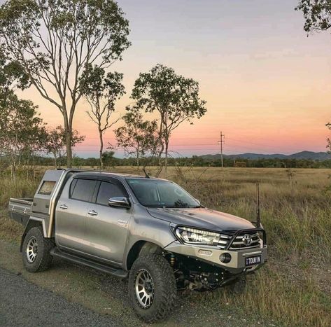 Custom Ute Trays, Ute Trays, Sick Cars, 4x4 Van, Toyota 4x4, Country Boy, Road Vehicle, 4x4 Trucks, Toyota Hilux