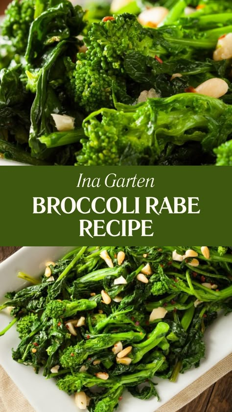 Ina Garten Broccoli Rabe Recipe Ina Garten Broccoli Recipe, Broccoli Rabe Pasta Recipes, Broccoli Rabe Recipes Sausage, Italian Broccoli Rabe, Roasted Broccoli Rabe, Broccoli Rabe Recipes Sauteed, How To Cook Broccoli Rabe, Brocolli Rabe Recipes, Broccoli Rabe Recipes Italian