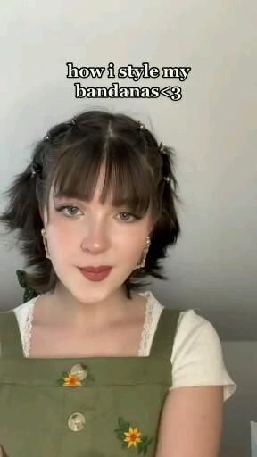 Bandana Hairstyles Short, Short Hair Tomboy, Really Short Hair, Hair Inspiration Short, Hairdos For Short Hair, Peinados Fáciles Para Cabello Corto, Shot Hair Styles, Short Hair Tutorial, Hair Stylies