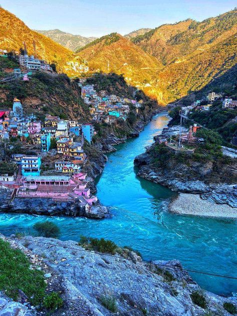 Uttarakhand Luxury Religious Tour Package Devprayag Photography, Devprayag Sangam, Mahadev Aesthetic, Devbhoomi Uttarakhand, Ganga Maa, Narmada River, All The Bright Places, Dubai Aesthetic, Holiday Travel Destinations