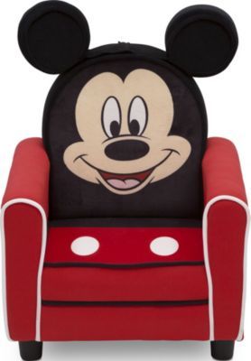 Childrens Products Mickey Mouse Upholstered Chair Mickey Mouse Chair, Mickey Roadster Racers, Cute Mickey Mouse, Kids Chair, Wooden Playhouse, Kids Sofa, Cozy Chair, Toddler Furniture, Delta Children