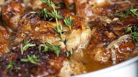 emerils braised chicken thighs Emeril Lagasse Recipes, Braised Chicken Thighs, Thighs Recipe, Emeril Lagasse, Food Fast, Braised Chicken, Winner Winner Chicken Dinner, Winner Winner, Chicken Thigh Recipes