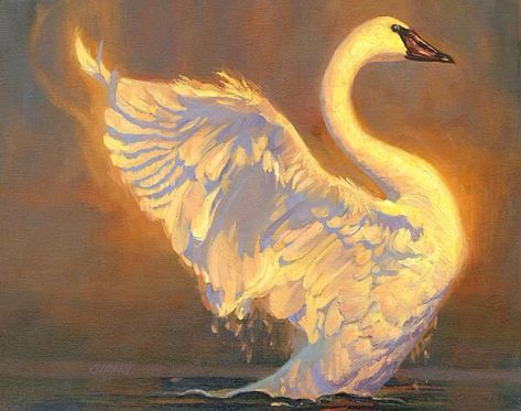 Swan Art, Swan Painting, Swans Art, Istoria Artei, Diamond Picture, Mosaic Kit, Diamond Drawing, Shining Light, White Swan