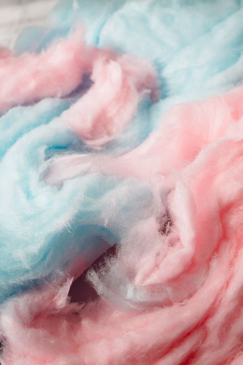 Cotton Candy Sculpture, Candyfloss Aesthetic, Candy Floss Aesthetic, Textiles Aesthetic, Cotton Candy Design, Sugar Aesthetic, Candy Background, Blue Cotton Candy, Cotton Candy Flavoring