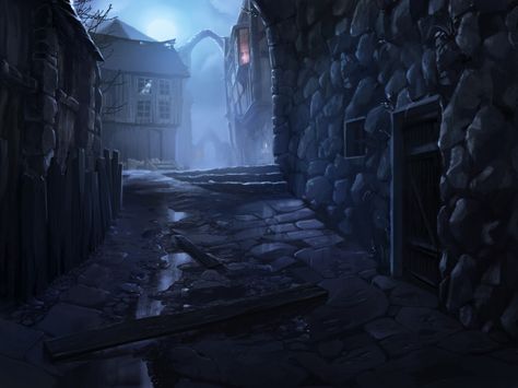 Ruins, Nature, Entrance, Dark Alleyway, Dark Alley, Fantasy City, Dnd Art, Nature Backgrounds, Fantasy World