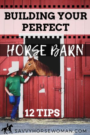 12 Tips for Building Your Perfect Horse Barn - Savvy Horsewoman Small Horse Barns, Horse Farm Ideas, Diy Horse Barn, Barn Hacks, Horse Barn Ideas Stables, Barn Stalls, Horse Barn Designs, Horse Shelter, Dream Horse Barns