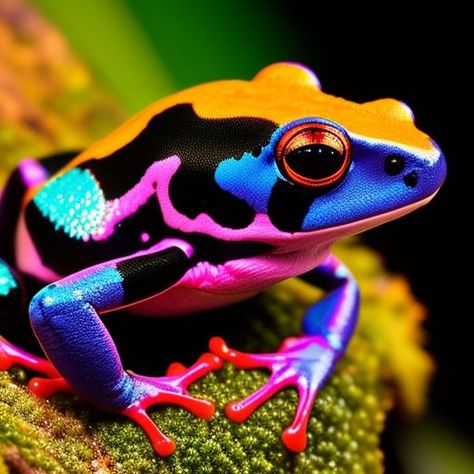 Colorful Animals Photography, Poison Animals, Colourful Frog, Colorful Frogs, Poison Dart Frog, Amazing Frog, Colorful Photography, Poison Dart, Frog Pictures