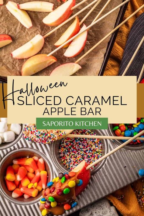 Apple Dippers Bar, Make Your Own Caramel, Caramel Apple Bar, Candy Apple Bars, Diy Caramel, Caramel Apple Slices, Apple Bar, Taffy Apple, Caramel Apple Bars