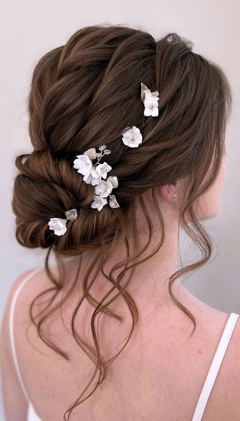 fairytale hairstyle, bridal hairstyle, wedding hairstyles, bridal hairstyle ideas, wedding hairstyle brides, updo hairstyles, ethereal updos, wedding updo hairstyles Brides Updo Hairstyles, Fairytale Wedding Hairstyles, Soft Face Framing, Princess Updo, Brides Updo, Bridal Hairstyle Ideas, Wedding Updo Hairstyles, Hairstyle Bridal, Hairstyle Wedding