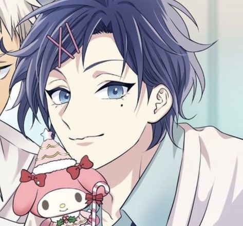 Anime, Pink, Yuu Mizuno, Sanrio Boys, Sanrio Danshi, Blue