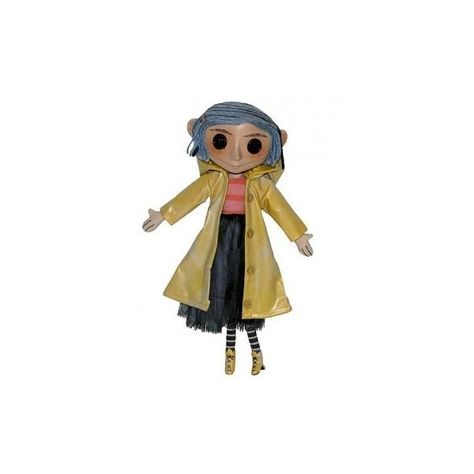 Figurine, Coraline Costume, Png Polyvore, Coraline Doll, Coraline Jones, Replica Prop, Png Icons, Dolls For Sale, Widget Icon