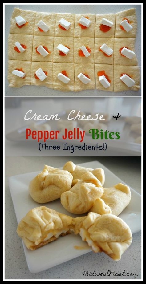 Pepper Jelly Bites, Cream Cheese Pepper Jelly, Cream Cheese And Pepper Jelly, Cheese And Pepper Jelly, December Welcome, Pepper Jelly Dip, Finger Sandwich, Pepper Jelly Recipes, The Seasoned Mom