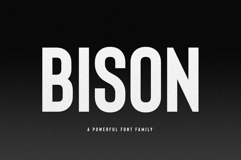 Bison Font Family (Free download) on Behance Bold Fonts Free, Popular Sans Serif Fonts, Corporate Fonts, Timeless Font, Condensed Font, Popular Fonts, Font Inspiration, Creative Fonts, Bold Fonts