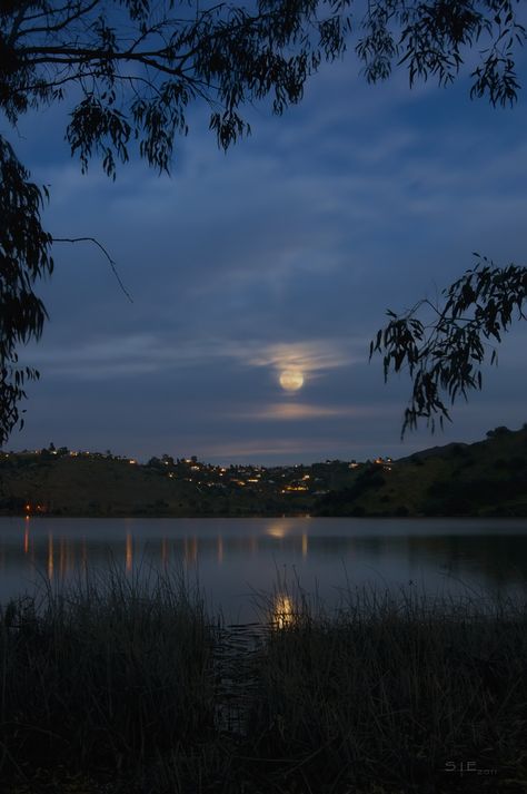 Moon Pictures, Night Landscape, Moon Rise, Beautiful Moon, Alam Yang Indah, Night Aesthetic, Nature Aesthetic, Pretty Places, Sky Aesthetic