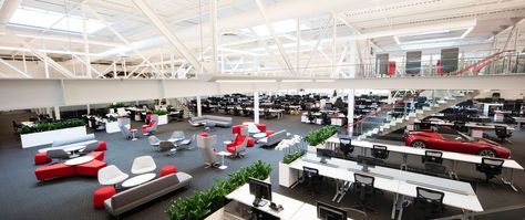 "Open and Airy Workspaces" Tesla | Glassdoor Photos Tesla Office, Office Photos, Architecture Mapping, Habit Quotes, Office Materials, Business Goals, Office Design, Office Space, Tesla