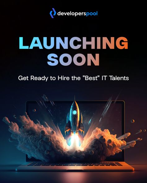 Launching soon a brand-new online destination to hire pre-vetted IT developers! Get ready to explore a digital oasis of IT’s best talents as we unveil our website to the world. Redefine the way you connect, discover, and experience the journey from “Connection to Creation". Launching Soon Creative Ads, Website Design Ads Creative Advertising, Website Development Ads, Launch Creative Ads, Website Launch Poster Design, Website Launch Poster, Web Development Creative Ads, Website Development Creative Ads, Launching Soon Poster