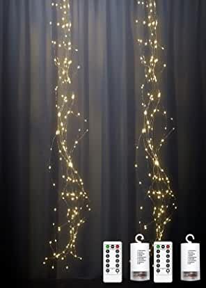 Amazon.com: Wedding Arch Ideas Christmas Tree Lights Outdoor, Tree Lights Outdoor, Raven Wedding, Outdoor Tree Lighting, Wedding Arch Ideas, Purple String Lights, Waterfall Lights, Starburst Light, White Christmas Lights