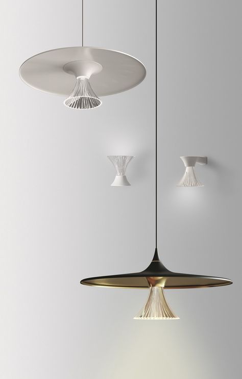 IPNO | Pendant lamp By Artemide design Michele De Lucchi Artemide Lighting, Art Deco Pendant Light, Mid Century Floor Lamps, Pendant Lamp Design, Hanging Ceiling Lamps, Mid Century Lamp, Mid Century Lighting, White Pendant Light, Metal Pendant Light